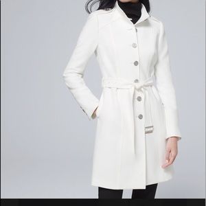 NWT White House Black Market Military Coat $250